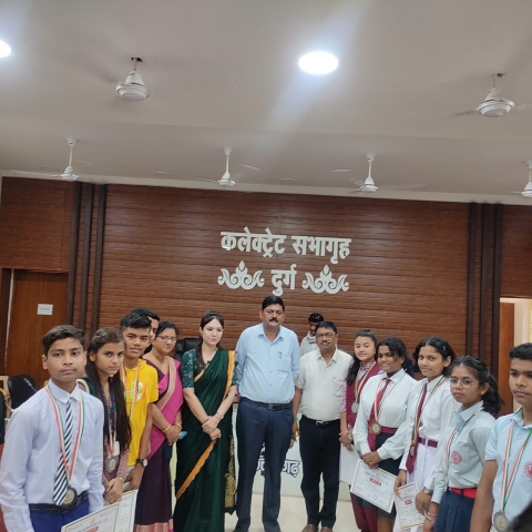 PSY Meritorious honor Durg Collectorate